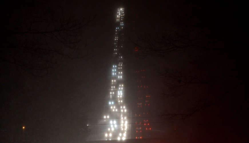 Korek samochodowy w New Canaan, Connecticut, USA