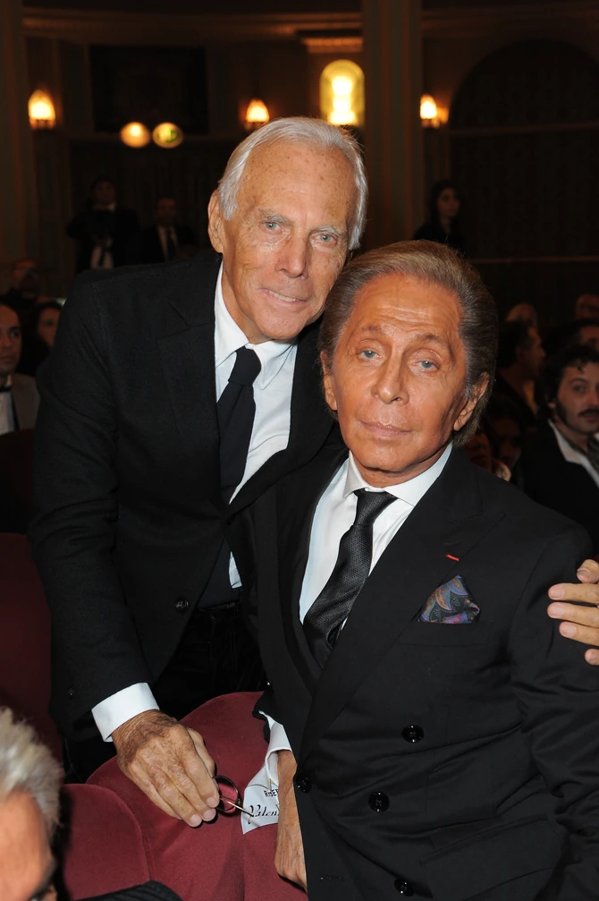 Đorđo Armani i Valentino Garavani