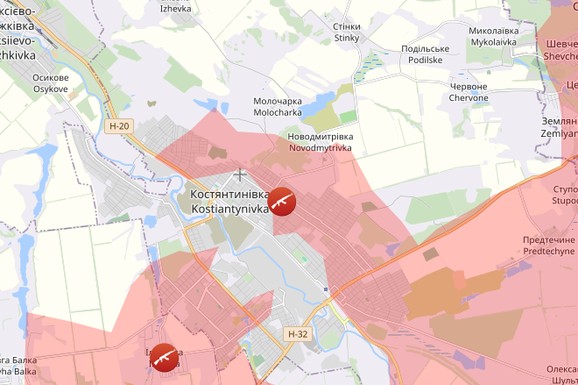 (MAPA) Ako ovaj grad padne, Ukrajini PRETI SLOM! U toku je bitka koja može da odredi budućnost rata, ruska vojska UPALA U TVRĐAVU