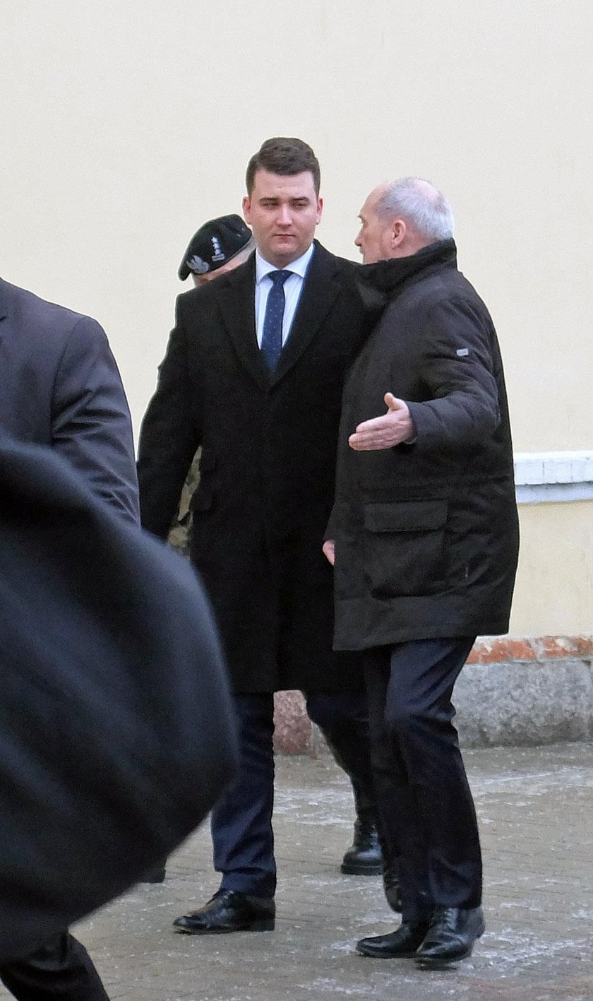 Antoni Macierewicz i Bartłomiej Misiewicz