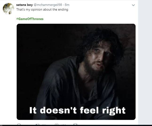 Twitter reactions after last episode of 'Game of Thrones' 