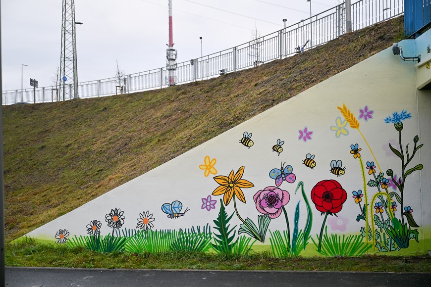 Mural wejście