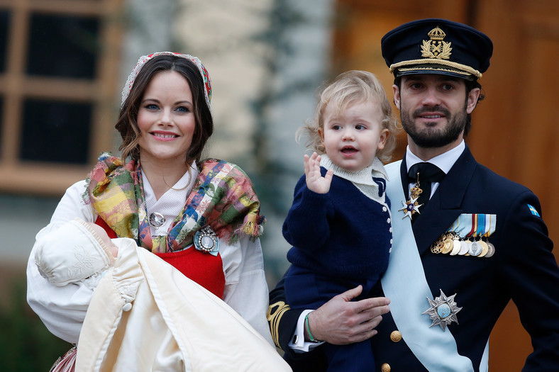 Księżna Sofia, książę Carl Philip z dziećmi