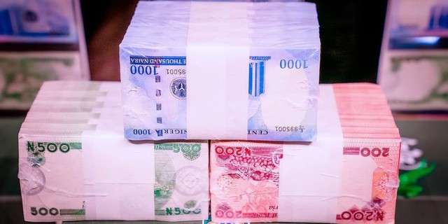 Redesigned naira notes (Guardian)