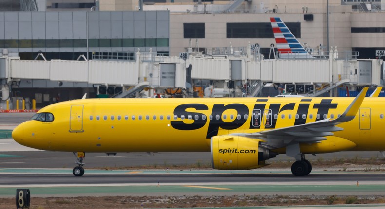 Spirit Airlines is reportedly weighing a Chapter 11 bankruptcy filing.Kevin Carter/Getty Images