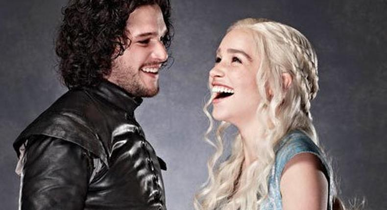 Jon Snow and Daenerys 