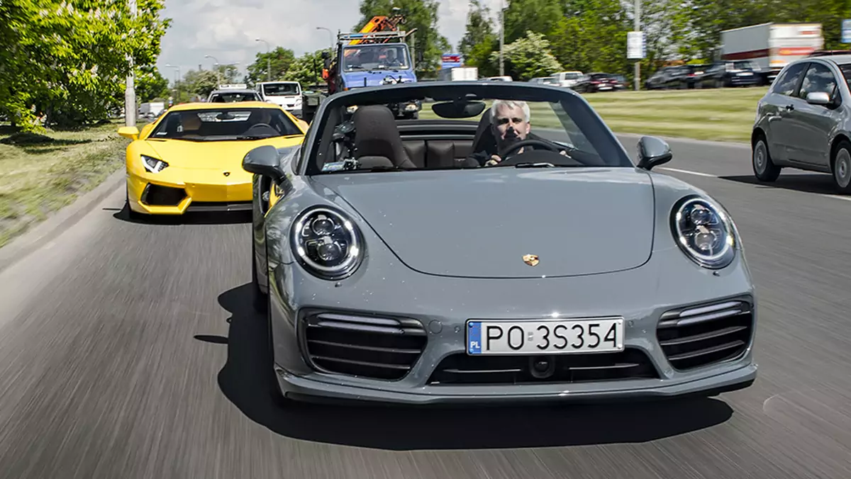 Lamborghini Aventador Coupe vs. Porsche 911 Tubo Cabrio