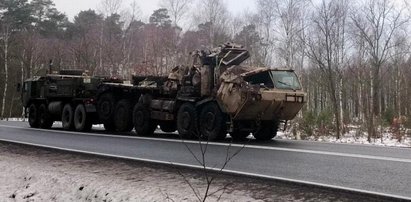 O krok od tragedii. Przez pociski z amerykańskiej ciężarówki