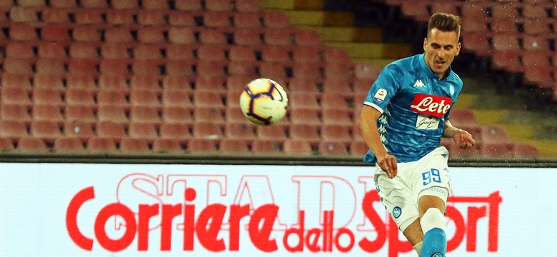 Liga włoska: Polski wieczór w Serie A. Dwa gole Milika, jeden Piątka