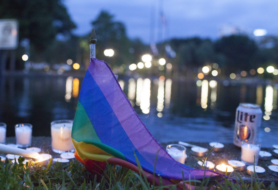 USA ORLANDO SHOOTING VIGIL (Vigil in honor of shooting victims in Orlando, Florida)