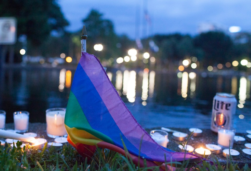 USA ORLANDO SHOOTING VIGIL (Vigil in honor of shooting victims in Orlando, Florida)