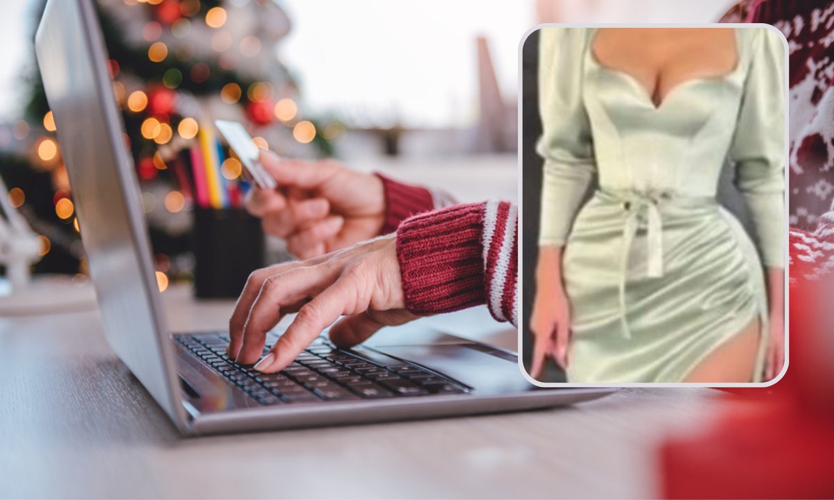 Kupiła przez internet sukienkę. Zaniemówiła, gdy paczka przyszła [wideo]