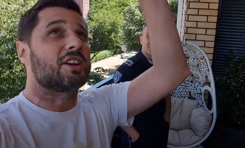 Marko Miljković, policija