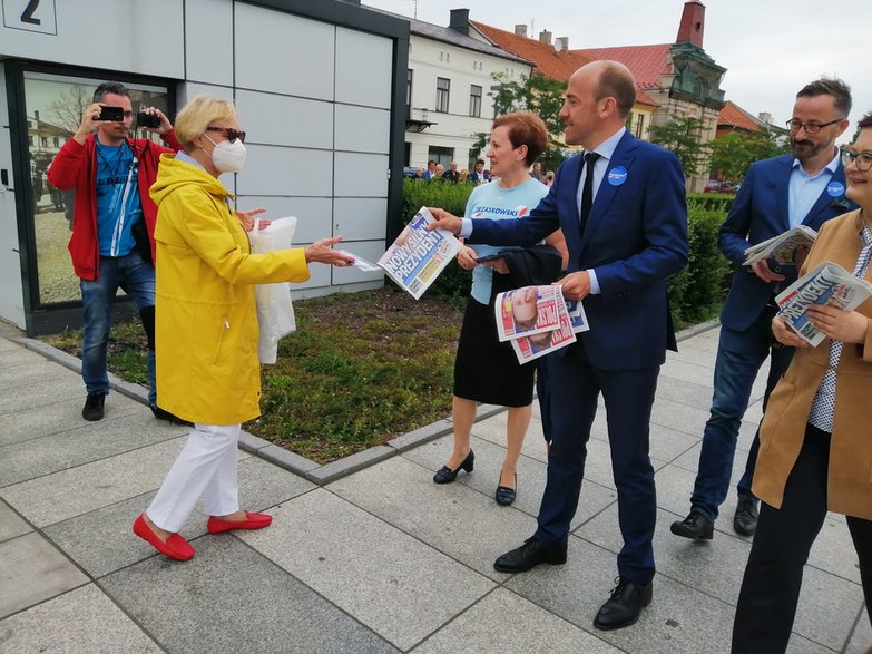 Borys Budka w Tomaszowie Mazowieckim 