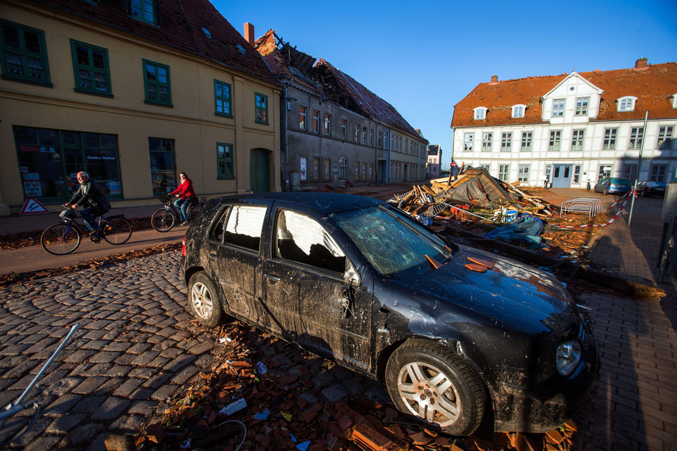 GERMANY STORM AFTERMATH (Aftermath of storm in Germany )