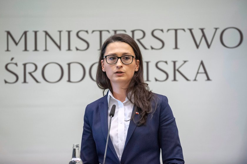 Małgorzata Golińska, wiceminister klimatu i środowiska.