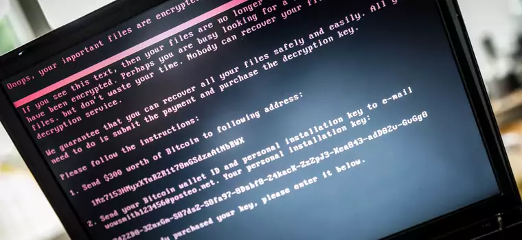 Fala ataków ransomeware. Petya zaatakowała także polskie firmy