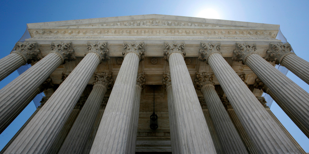 The US Supreme Court pictured in 2009.