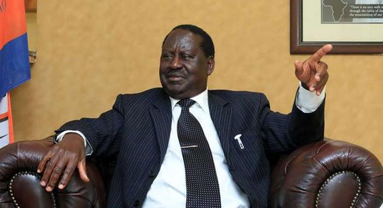 ODM party leader Raila Odinga