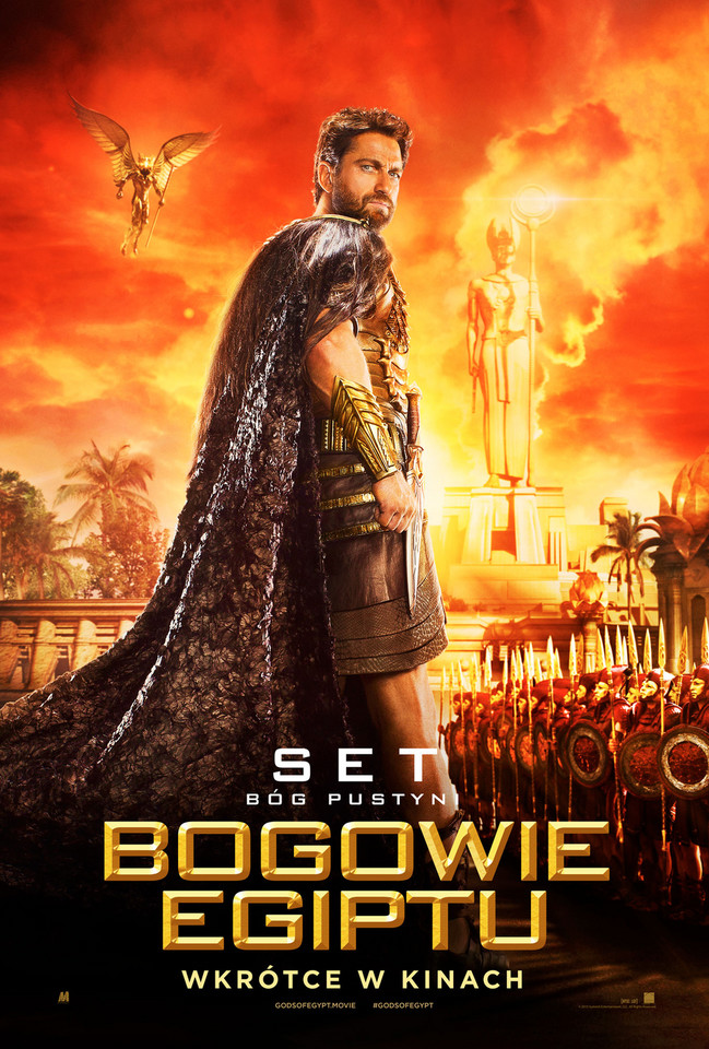 "Bogowie Egiptu" - plakat