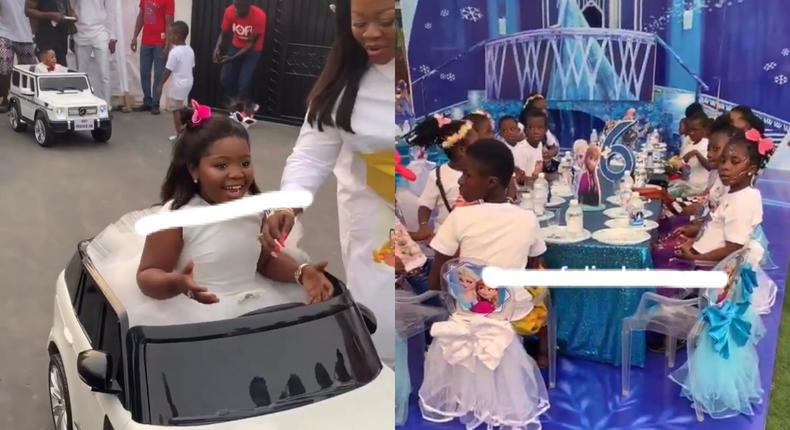 Rev Obofour holds lavish party for his kids