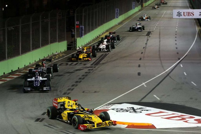 Robert Kubica siódmy w Grand Prix Singapuru