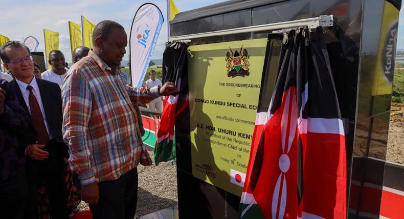 Uhuru visits coast, launches mega project after DP Ruto’s team lost to ODM