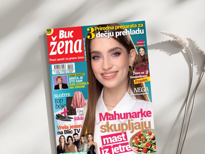 U subotu 4.oktobra izlazi novi broj Blic žene