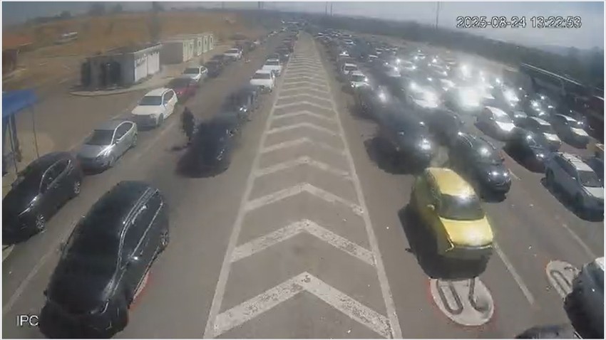 Preševo - ulaz u Srbiju oko 13 časova