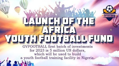 GVFOOTBALL Youth Football Fund Africa first launch