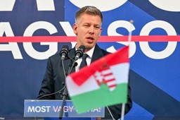 wybory na węgrzech. peter magyar i viktor orban już oddali swoje głosy