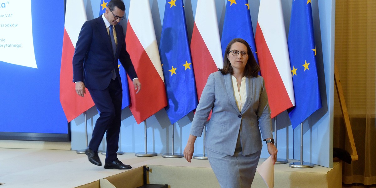 Minister finansów Magdalena Rzeczkowska była najmłodszą emerytką w rządzie Mateusza Morawieckiego. Teraz będzie mieć nową pracę.