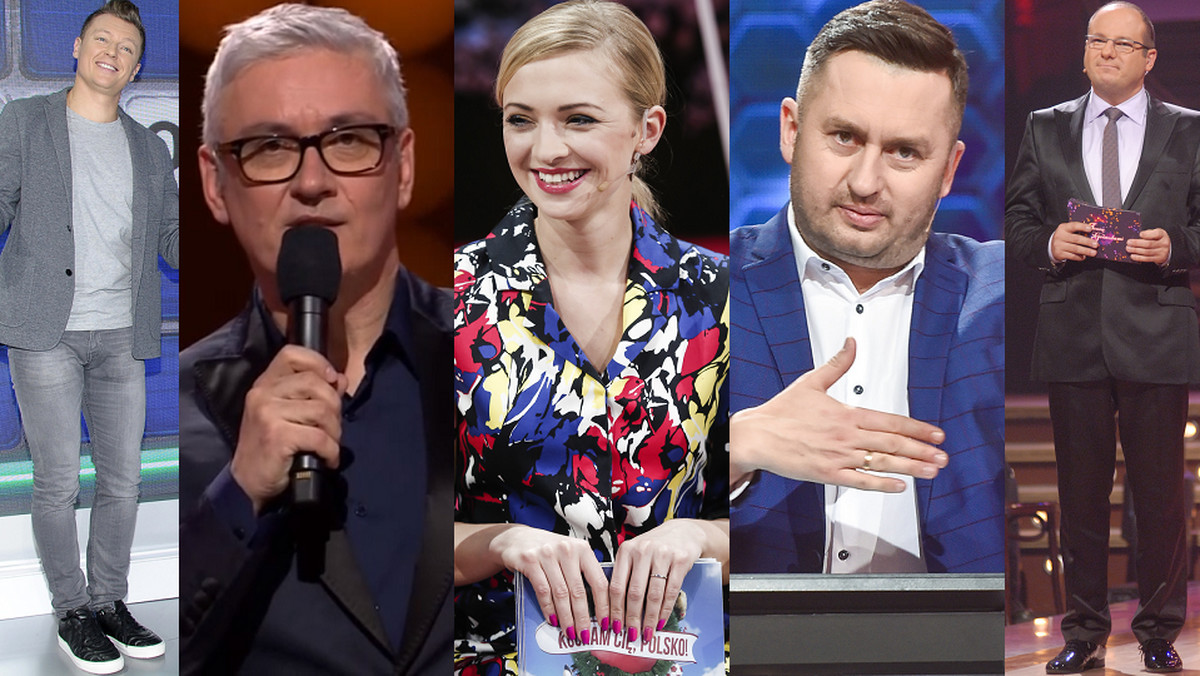 Rafał Brzozowski, Artur Orzech, Barbara Kurdej-Szatan, Norbi i Piotr Gąsowski - nowi prowadzący programy rozrywkowe