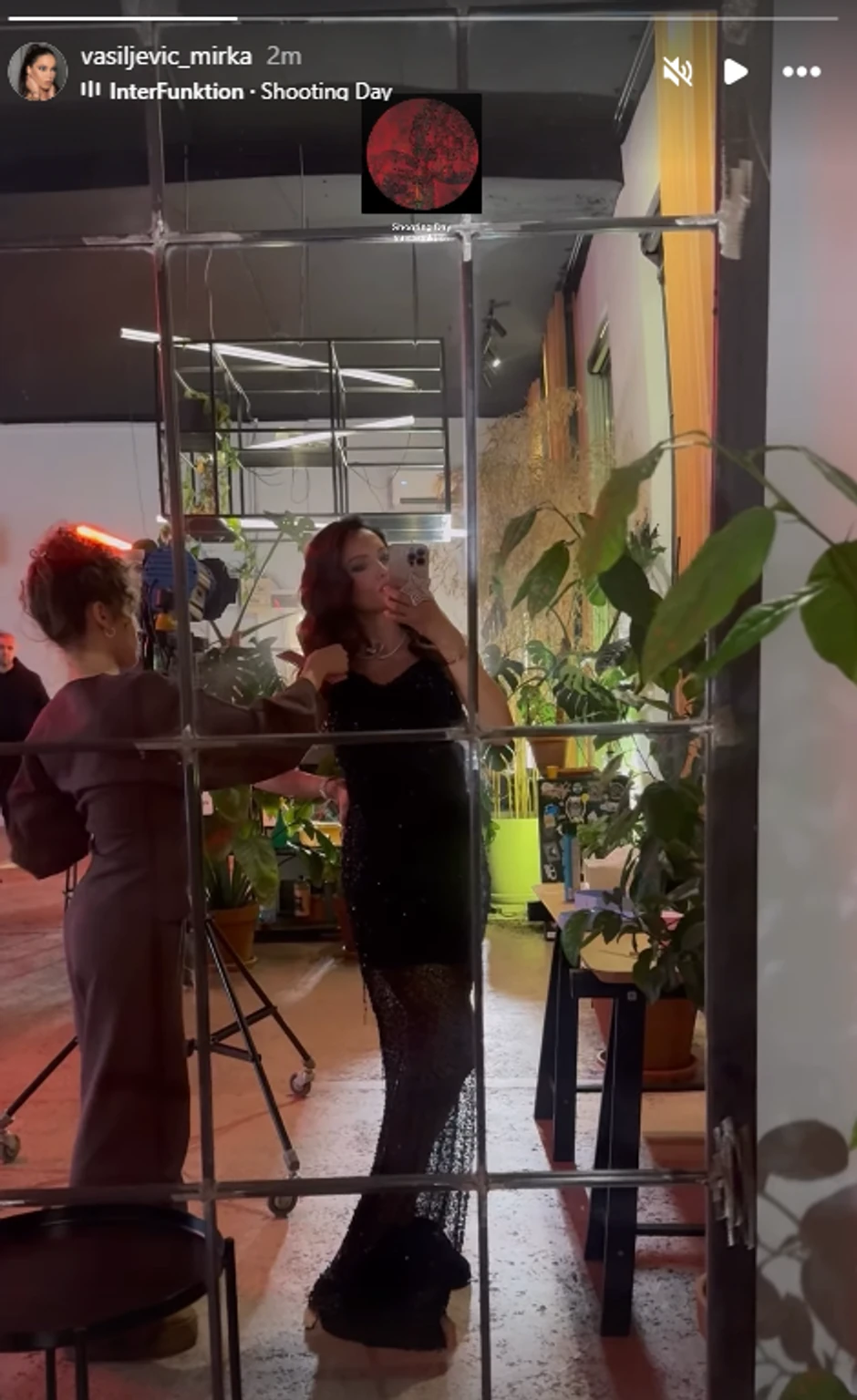 Mirka Vasiljević u elegantnoj haljini