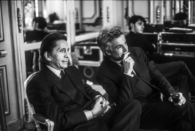 Valentino Garavani i Đankarlo Đameti