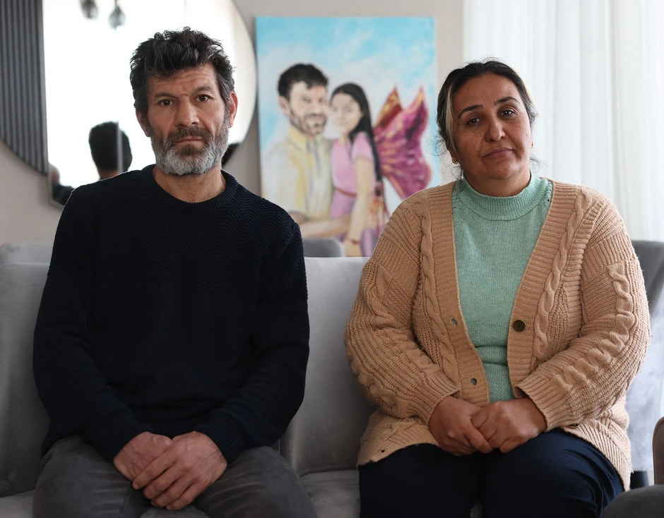 Mesut Hancer sa porodicom