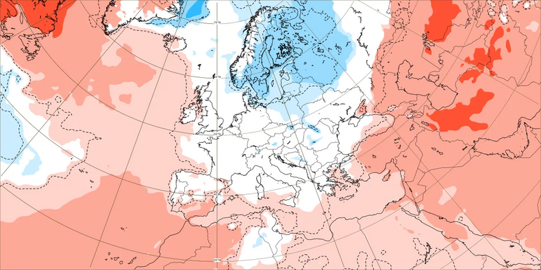 Tydzień 8-15 stycznia miałby przynieść do Polski powrót niższych temperatur niż wynika z normy