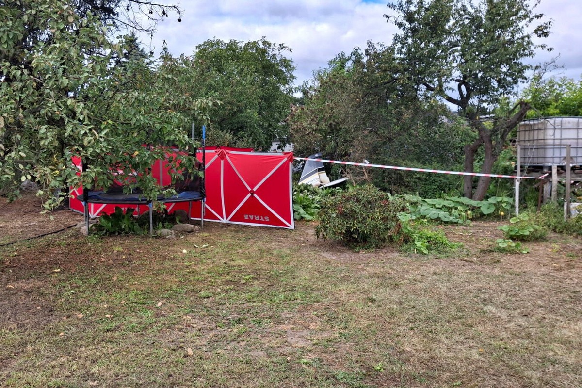 Katastrofa awionetki w Krzycku Wielkim. Zginął wicemistrz Polski w rzucie młotem
