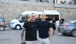 Ivan Gavrilović sa sinom