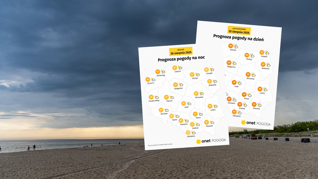 Nie takich prognoz oczekujemy w wakacje. Polska nie uwolni się od deszczu i zimna [POGODA]