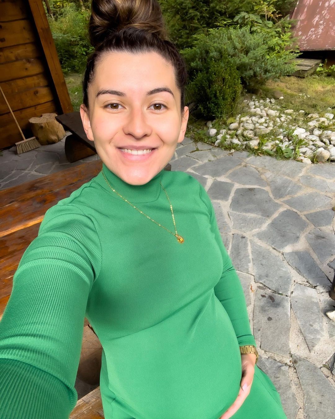 Sára je už mamina. 