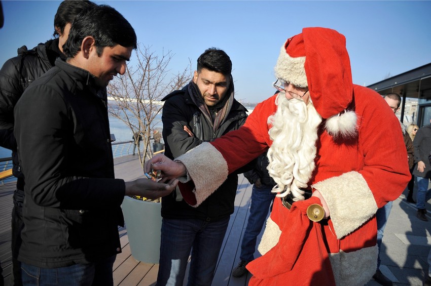 I migranti na Promenadi