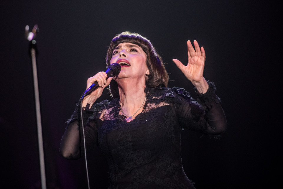 Mireille Mathieu - koncert we Wrocławiu