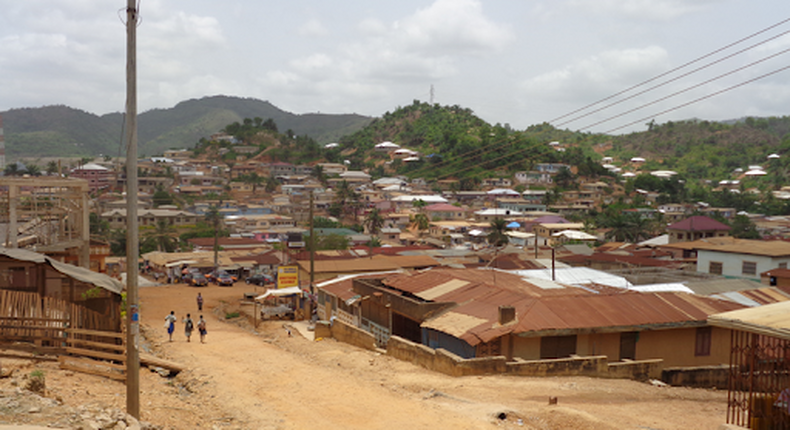 Obuasi township