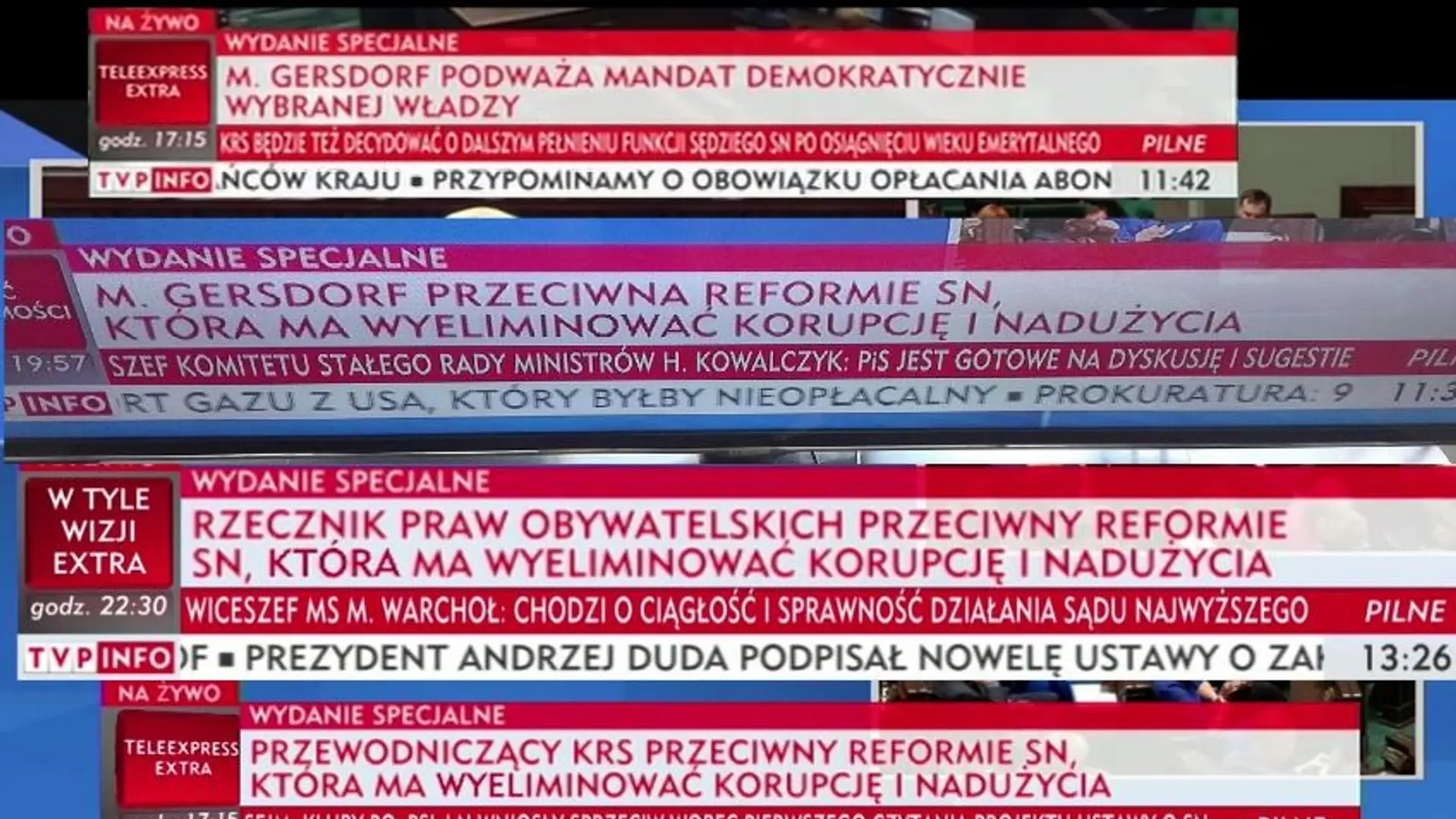 "Paski Grozy" z TVP Info to totalny odjazd. Śmialibyśmy się, ale ta propaganda działa