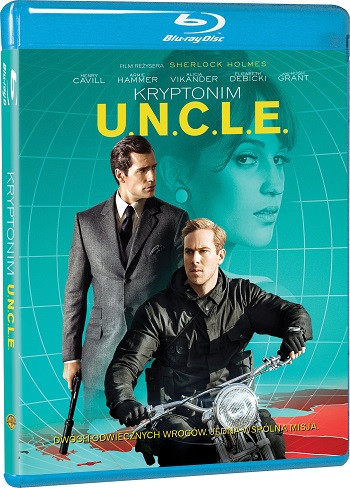 "Kryptonim U.N.C.L.E" - okładka Blu-ray