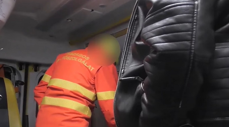 Itt a mentőápoló, aki 70 ezer forintot lopott el az egyik betegtől / Fotó: NVSZ