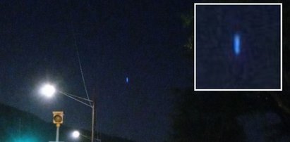 Sfilmowali UFO? "Nie wiem, co to było. Leciało tak szybko"