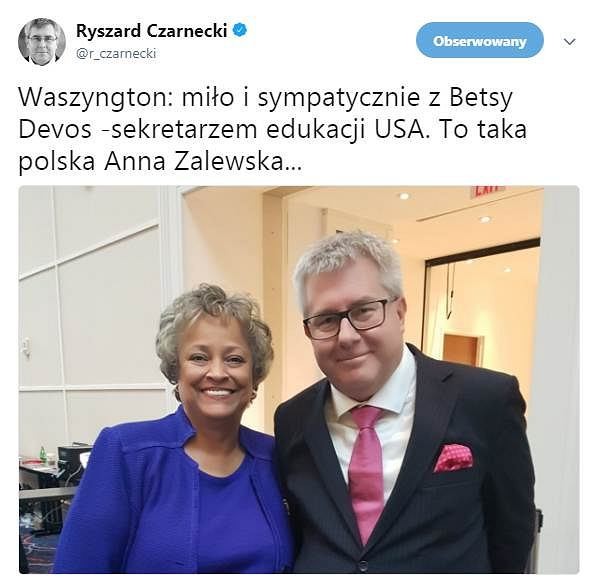 Wpis Ryszarda Czarneckiego