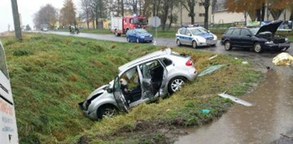 Masakra na drodze. Kierowca zignorował STOP?!